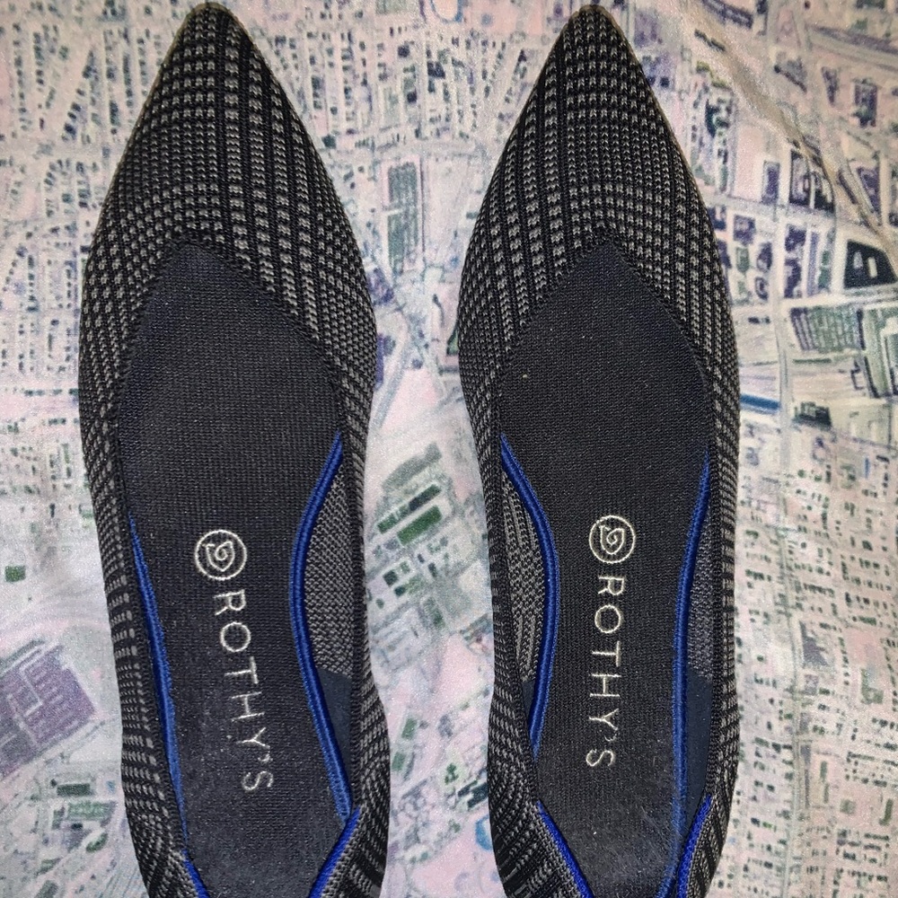 ROTHY’S - The Point - Black - Size: 9 1/2